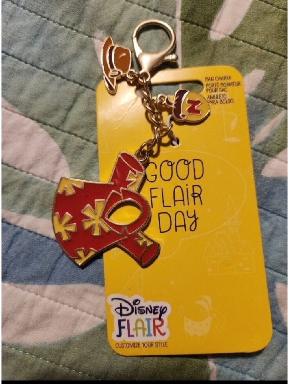 Disney Flair Chip and Dale Keychain